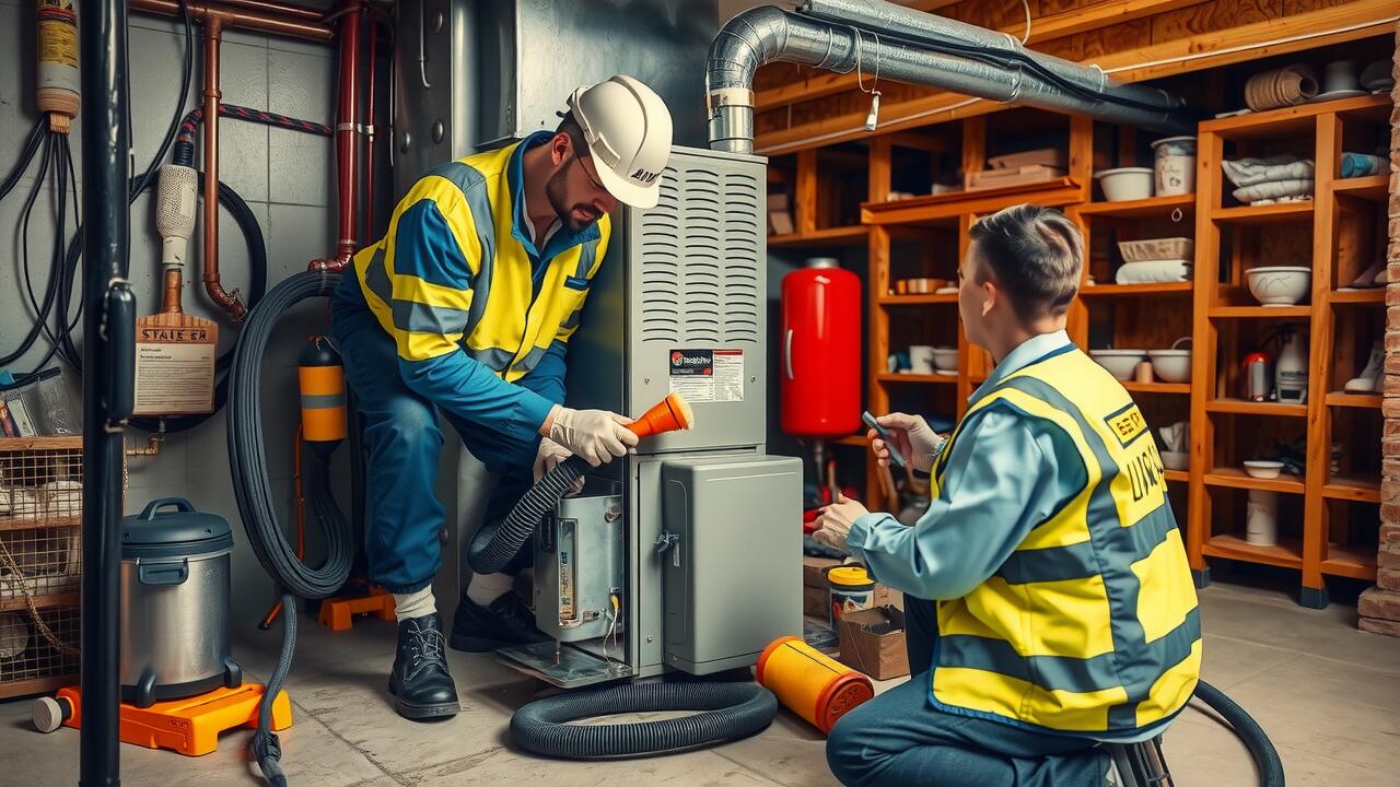 Can I clean my furnace myself?