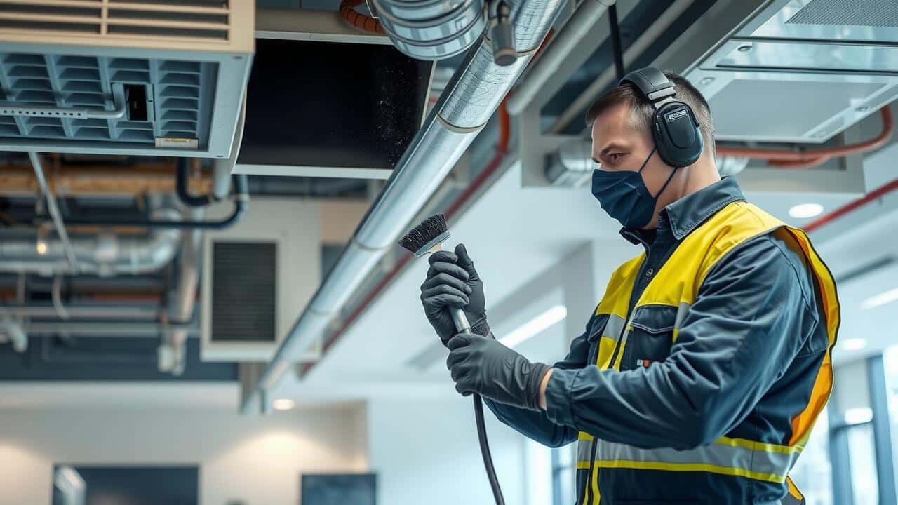 How often should commercial air ducts be cleaned?