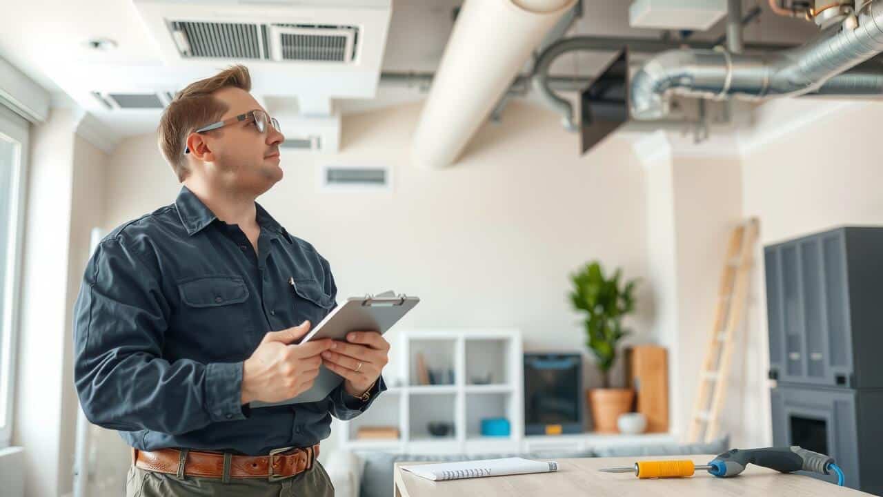 How to check if an air duct is blocked?