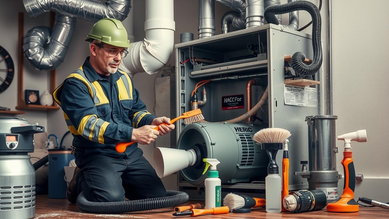 How to clean a blower motor without removing it?