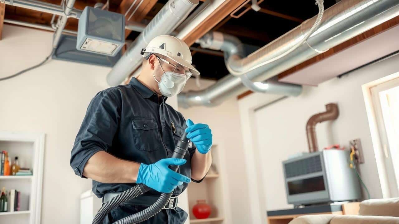 How to get rid of bacteria in air ducts?