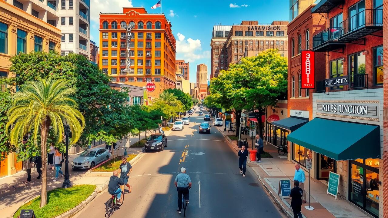 Niles Junction, Houston